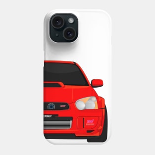 IMPREZA RED Phone Case