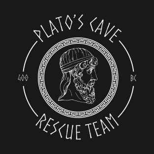 Platos Cave Rescue Team Ancient Greek Philosophy T-Shirt