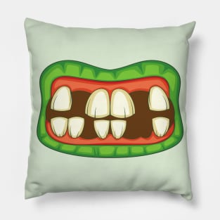 Meet Hal Itosis, the monster mouth. Pillow