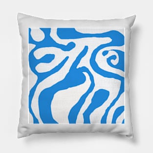 Blue Berry Swirl Pillow