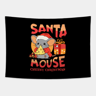 Santa Mouse Tapestry