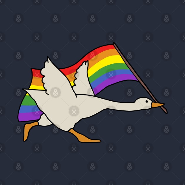 LGBT Goose by valentinahramov