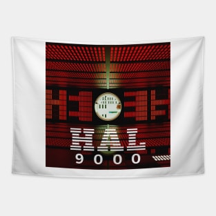 2001 A Space Odyssey Hal Computer Logo Tapestry