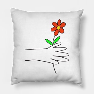 A flower for you Pillow