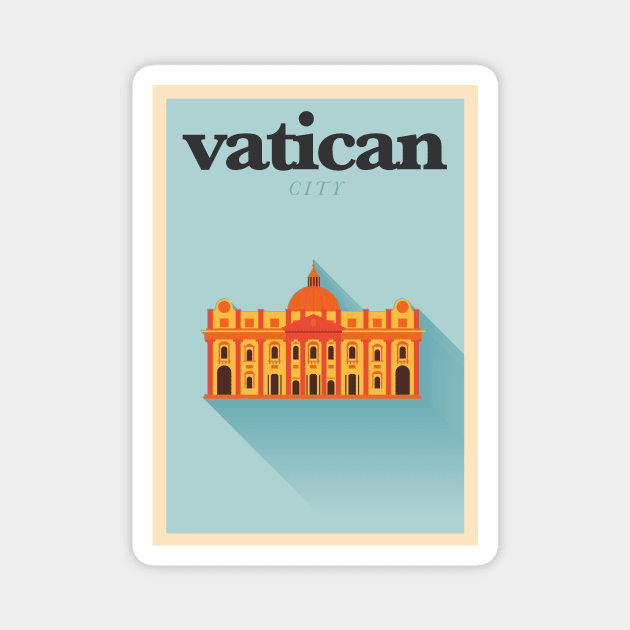 Vatican Poster Magnet by kursatunsal