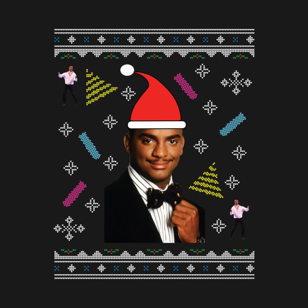 Discover Fresh Prince Of Bel Air Carlton Dance Christmas Knit Pattern - Carlton Banks - T-Shirt