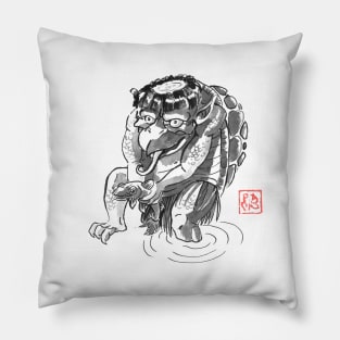 yokai kappa Pillow