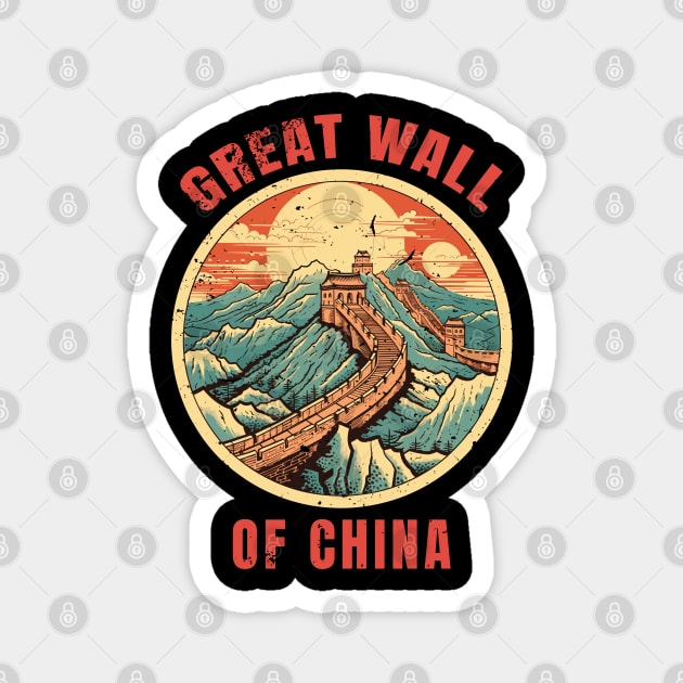 Great wall of china Magnet by Yopi