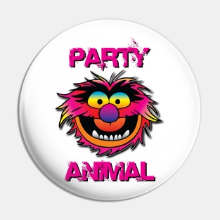 Party Animal Muppet - Pink Pin