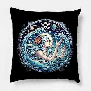 Aquarius Pillow