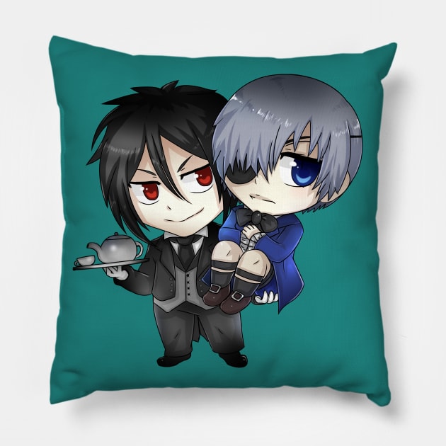 Demon Butler Pillow by Yunuyei's Store