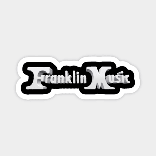 Franklin Music - '70s Philadelphia & Atlanta Record Store Magnet