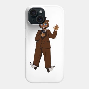 Freddy Fazbear Gijinka Transparent Phone Case