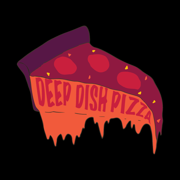 Deep Dish Pizza by Zeindee