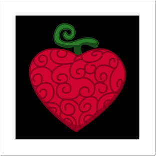 One Piece Heart Devil Fruit Pixel Art (Ope Ope) Sticker for Sale