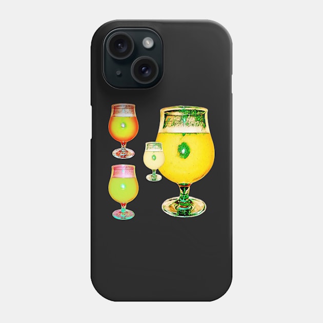 Cocktail art 3 Phone Case by FlossOrFi