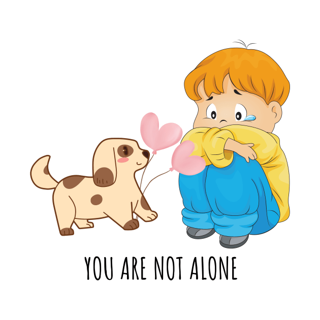 You are not alone by TextureMerch