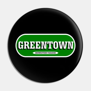 Greentown Midwestern Paradise Pin