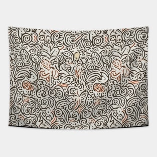 Vintage Retro Design Tapestry