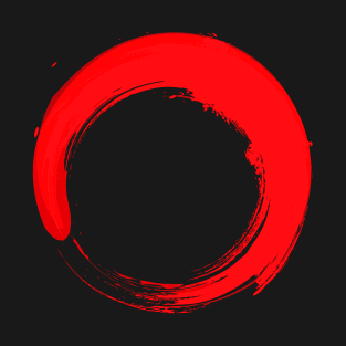 Red Zen Enso T-Shirt