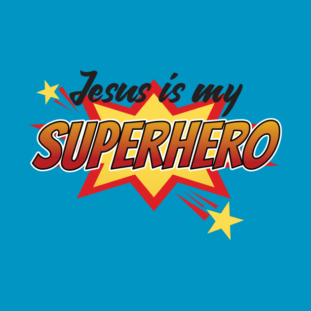 Jesus is my Superhero VBS Christian T-Shirt by lucidghost