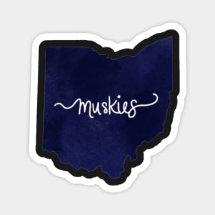 Xavier Muskies Ohio Magnet