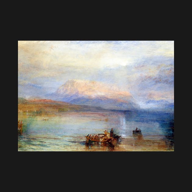 High Resolution William Turner The Red Rigi 1842 by tiokvadrat