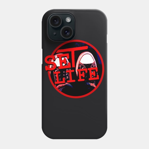 Set Life Logo Phone Case by Veritè Kulture Vulture T-Shirts & Apparel