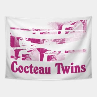 Cocteau Twins / 80s Styled Aesthetic Design Tapestry