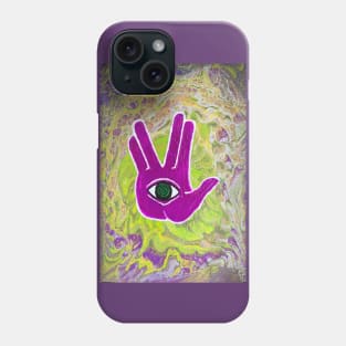 Rezz Eye Purple Phone Case