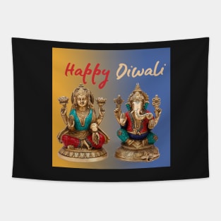 Happy Diwali Tapestry