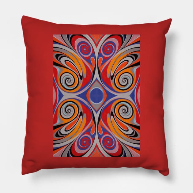 Ink drop Pillow by federicocortese