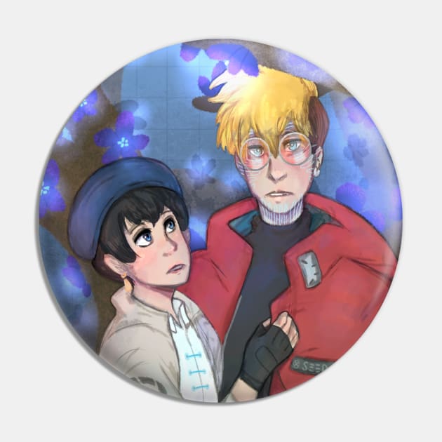 Vash & Meryl Pin by Rose Rivers