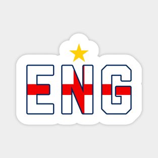 England Shorthand St Georges Flag Magnet