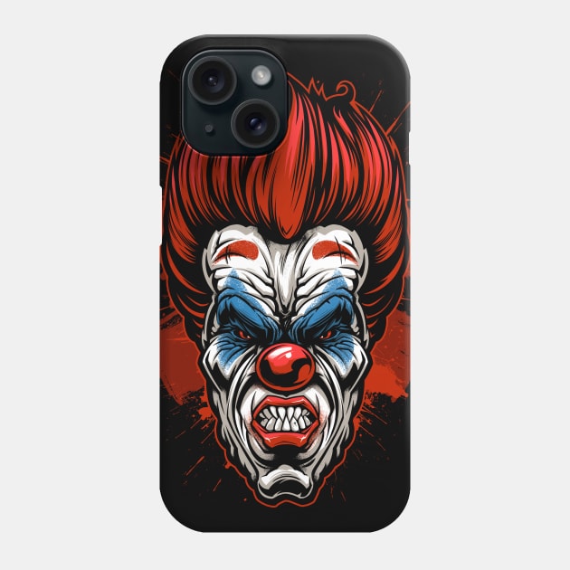 Clown Phone Case by Chack Loon