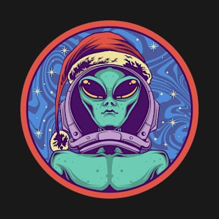 Alien Christmas T-Shirt