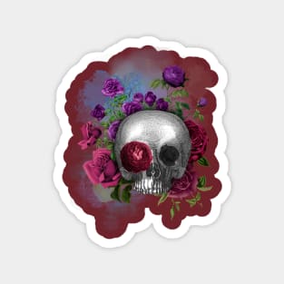 Posie in the Peeper Skull Magnet