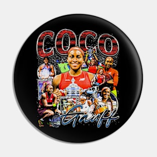 Coco Gauff Vintage Bootleg Pin