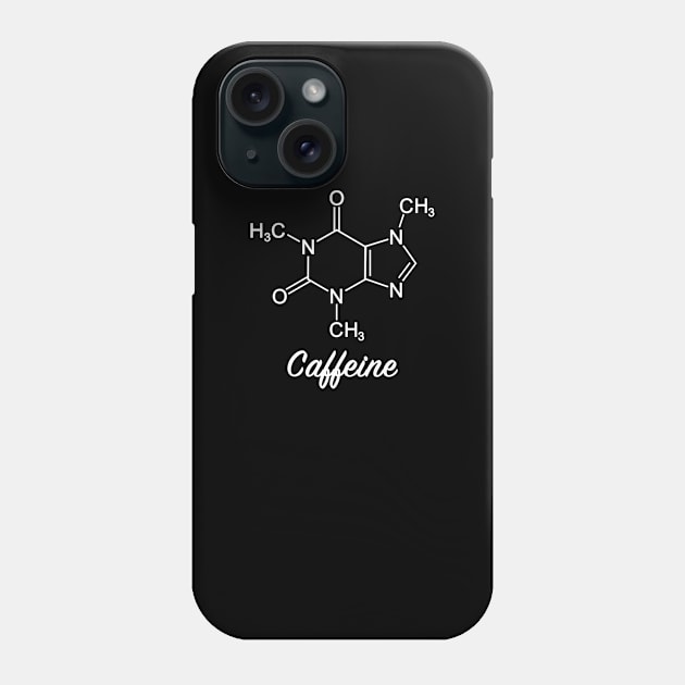 Caffeine Molecule Phone Case by NeilGlover