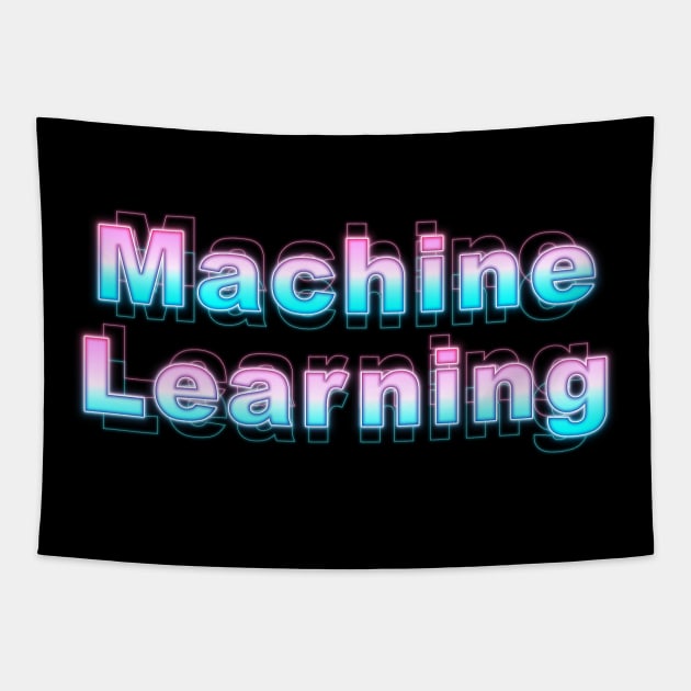 Machine Learning Tapestry by Sanzida Design