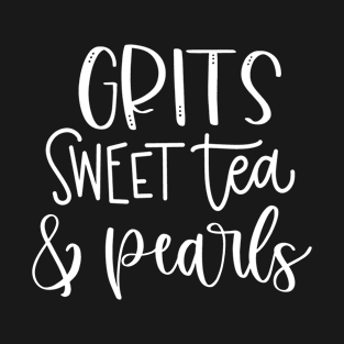 Grits Sweet Tea and Pearls T-Shirt