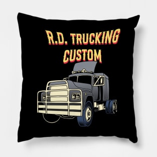 R.D. Trucking Custom Pillow