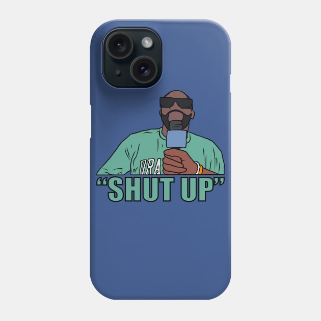 Draymond Green "Shut Up" Phone Case by rattraptees