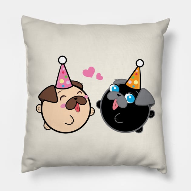 Poopy & Doopy - Birthday Pillow by Poopy_And_Doopy