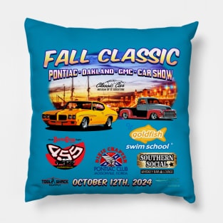2024 Fall Classic Car Show Pillow