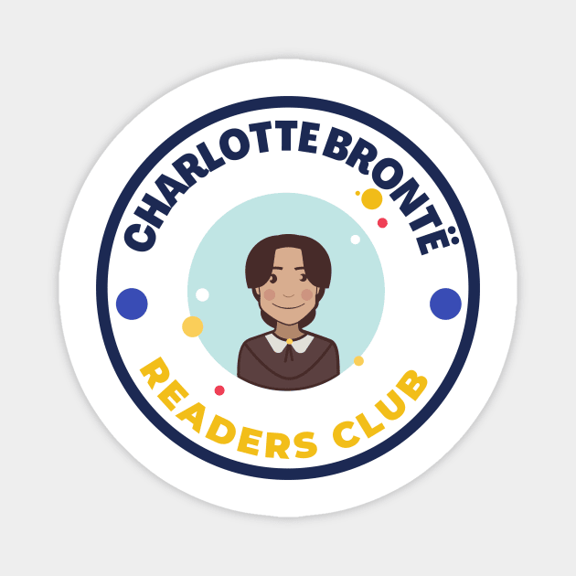 Charlotte Brontë - Readers Club Magnet by RG Standard