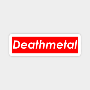 Deathmetal (Red) Magnet