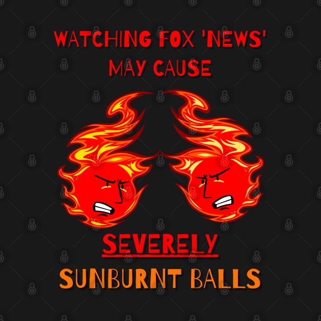 Watching Fox May Cause SUNBURNT BALLS by TJWDraws