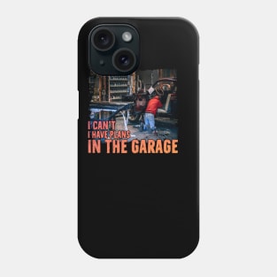 I can't I have plans In the Garage Funny Mechanic Working Phone Case