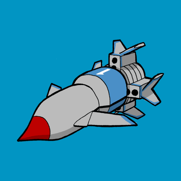 Thunderbird 1 by JoelCarroll